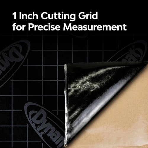 Dynamat Xtreme Sound Deadening Car Insulation Single Sheet Hex Pack 10425 – Noise Dampening for Floor, Doors, Hood or Trunk – Easy Self Adhesive Install – Made in USA – 1 Sheet 18”x32”, 4 sq ft - Image 3