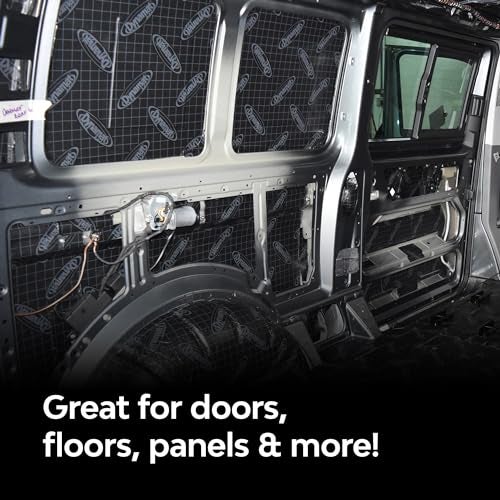 Dynamat Xtreme Sound Deadening Car Insulation Single Sheet Hex Pack 10425 – Noise Dampening for Floor, Doors, Hood or Trunk – Easy Self Adhesive Install – Made in USA – 1 Sheet 18”x32”, 4 sq ft - Image 5