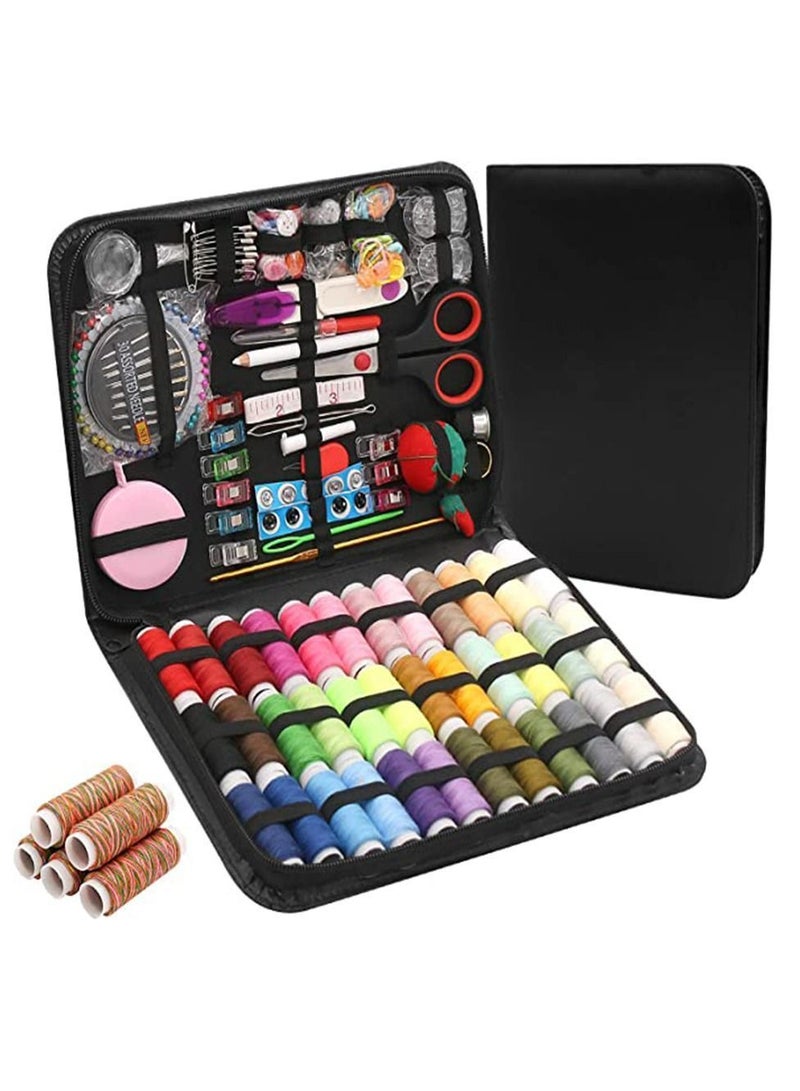 Y&D 229 PCS Sewing Kits, Premium Supplies for DIY, Travellers, Adults, Beginners, Campers and Home, Machine Kits with 41 Thread Spools, Professional Accessories  - Image 1