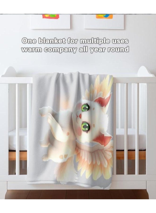 general Children's or student cartoon flannel thin blanket (warm and comfortable, suitable for sleep, games) 100cm*150cm - 215 - Image 4