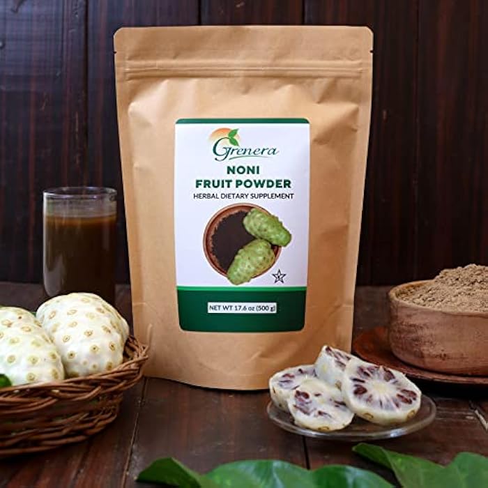 Grenera Organic Noni Fruit Powder, 1 lb (454 g) – Organic, Non – GMO, Gluten Free - Image 5