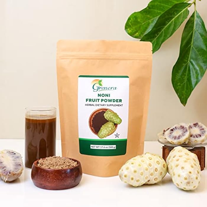 Grenera Organic Noni Fruit Powder, 1 lb (454 g) – Organic, Non – GMO, Gluten Free - Image 3