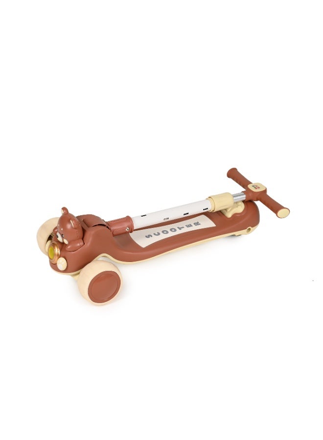 كيكو سكوتر اطفال القابل للطي بثلاث عجلات مع إضاءة وموسيقى - Image 3