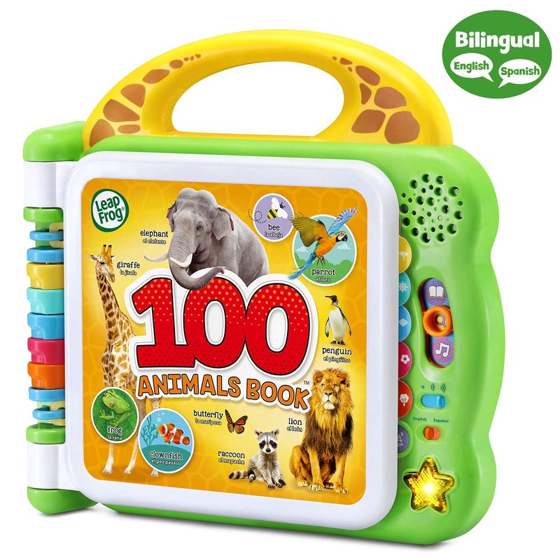 LeapFrog مجموعة كتب ليب فروغ 100 كلمة و100 حيوان (تغليف خالٍ من الإحباط) - Image 3