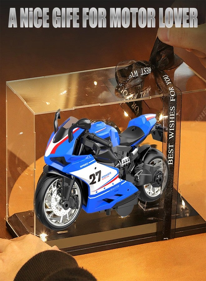 Voccim 4 PCS Friction Powered Motorcycle Toys - 1:12 Scale Pull Back Kids Toy Cars,Diecast Collection Gift for Boys Girls Age 3 Above Years Old Birthday Christmas - Image 5