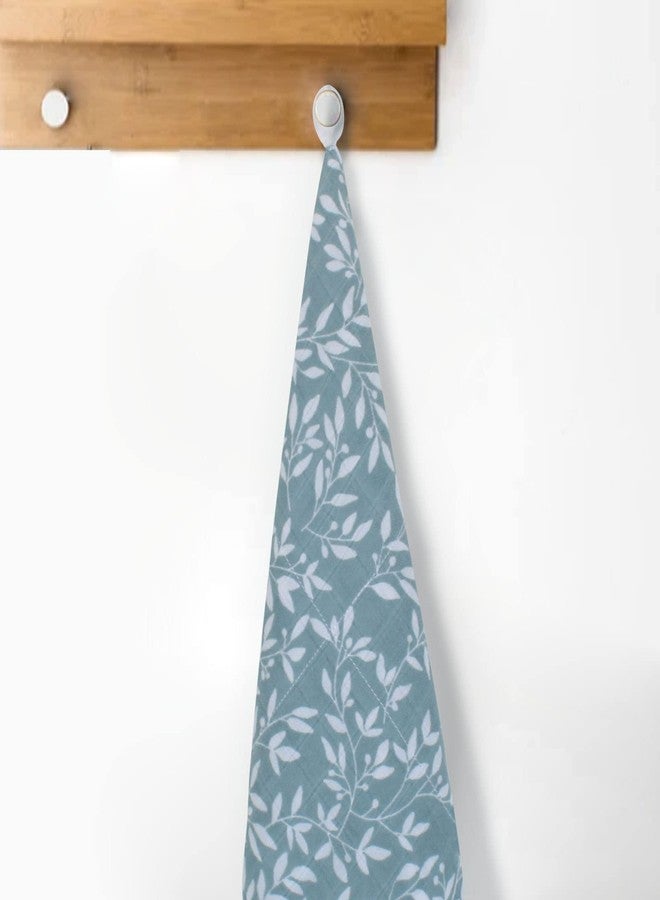 LifeTree Baby Muslin Washcloths, Soft 6 Pack Baby Wash Cloths Unisex for Boys Girls, 70% Viscose from Bamboo and 30% Cotton Bath Face Towels, Bibs for Newborn with Sensitive Skin, 10.6x10.6 inches - Image 5