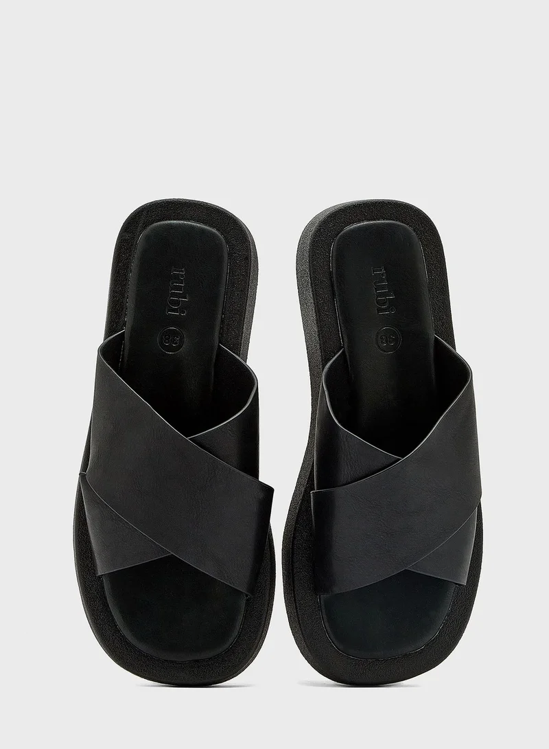 Rubi Tide Strappy Flatform Flat Sandals