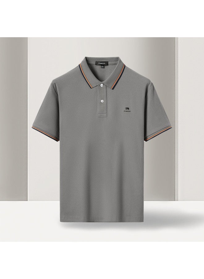 Fomoce men's Summer Cool Polo T-shirt - Image 4