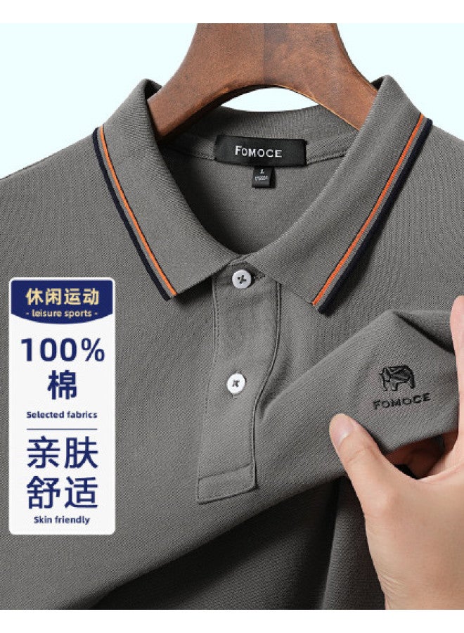 Fomoce men's Summer Cool Polo T-shirt - Image 1