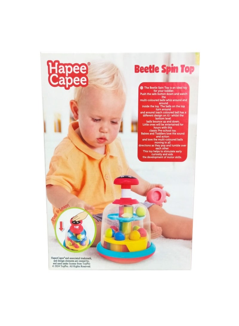 Hapee Capee HapeeCapee -   Beetle Spin Top - Image 2