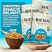 BIENA Chickpea Snacks  Crunchy Roasted Chickpeas  High Fiber Vegan Protein Snacks for Adults and Kids  4Pack 5 Ounce Bags  Sea Salt - Image 4