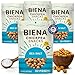 BIENA Chickpea Snacks  Crunchy Roasted Chickpeas  High Fiber Vegan Protein Snacks for Adults and Kids  4Pack 5 Ounce Bags  Sea Salt - Image 2