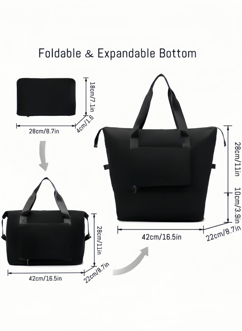 جيجيرو حقيبة سفر من القماش الخشن ذات سعة كبيرة وقابلة للتوسيع - Image 2