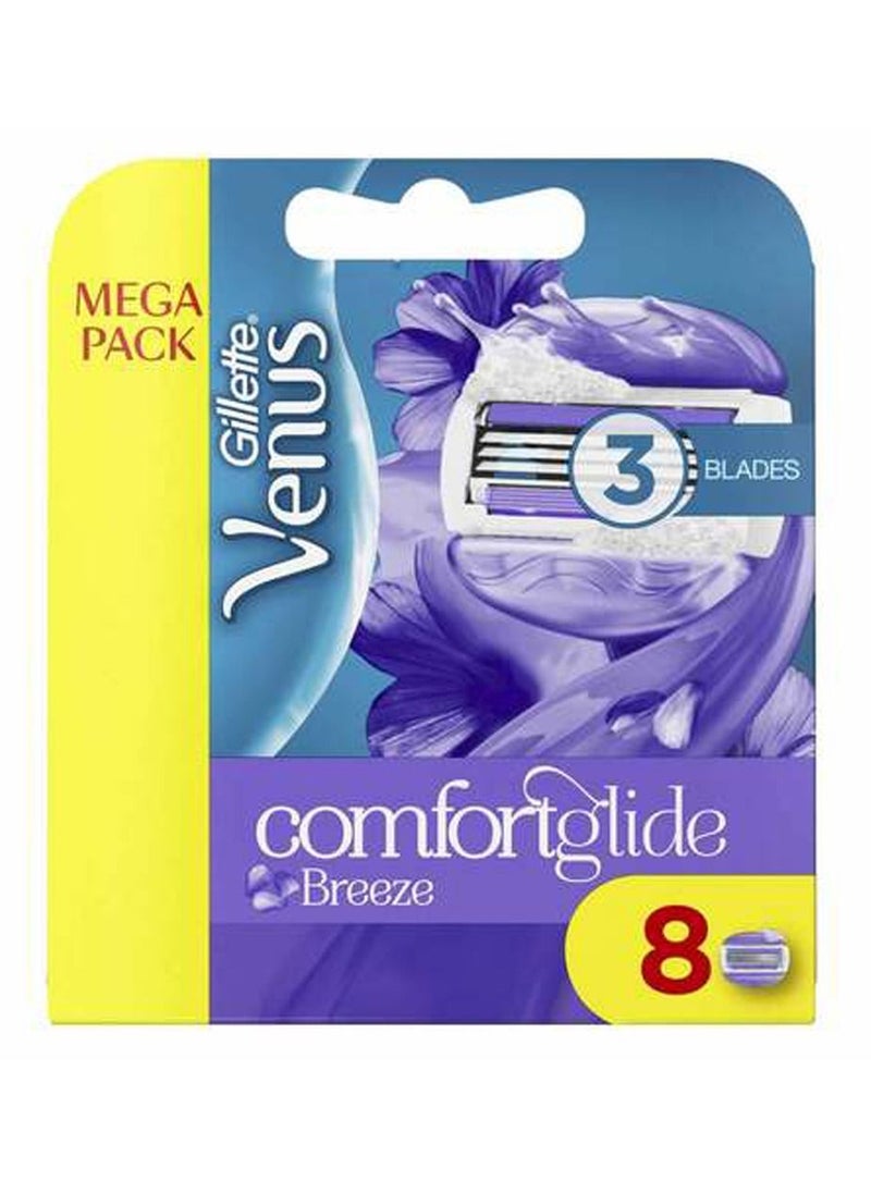 Gillette Gillette Venus Comfortglide Breeze Razor Blades 8 Pieces  - Image 2