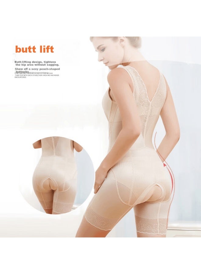 Kj Slimming Bodysuit Thin Hip-lifting Body Shaping Abdomen Control Postpartum Waist Trainer Yoga Pants Shapewear Sportswear - Image 1