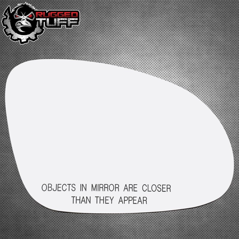 Rugged TUFF Heated Right Side Mirror Glass Assembly for VW Jetta and Passat (2005-2014, 2009-2010) - Image 5