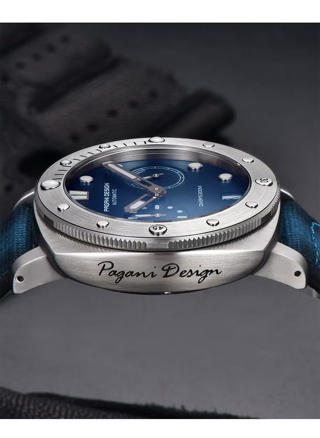 PAGANI DESIGN Men's Automatic Mechanical Sports Watch Stainless Steel Waterproof, Sapphire Glass With AR Coating PD1767  - Image 4