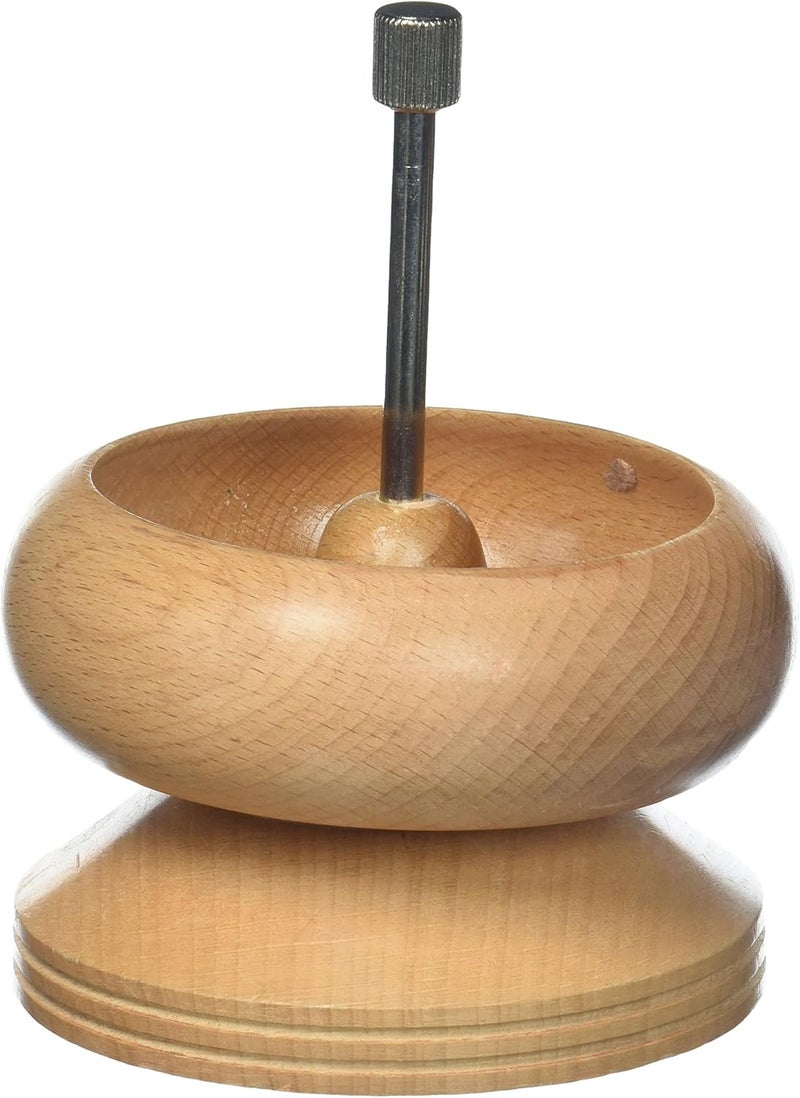 SE Standard Wooden Bead Spinners with Knob  Efficient Crafting Tool for Jewelry Making  JTBS04 - Image 1