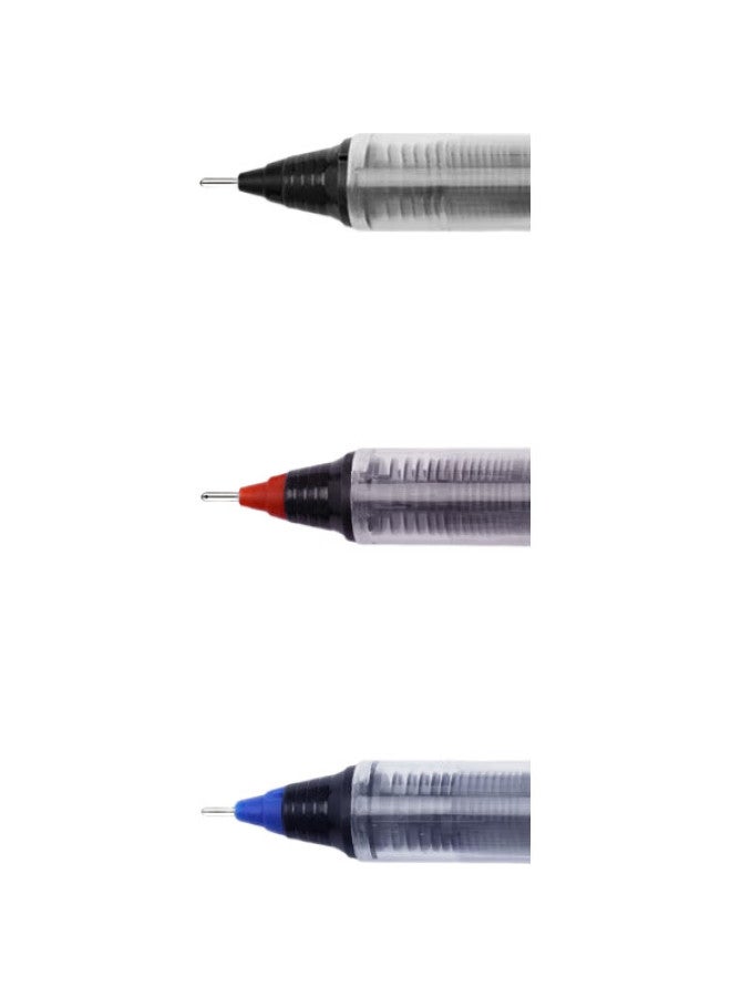 Snowhite Student Quick-Drying Signature Pen, Rollerball Pen, Direct Liquid Pen, Office Supplies, 0.5Mm Gel Pen, Needle Tube, Black, 12 Pens/Box, T26 - Image 2