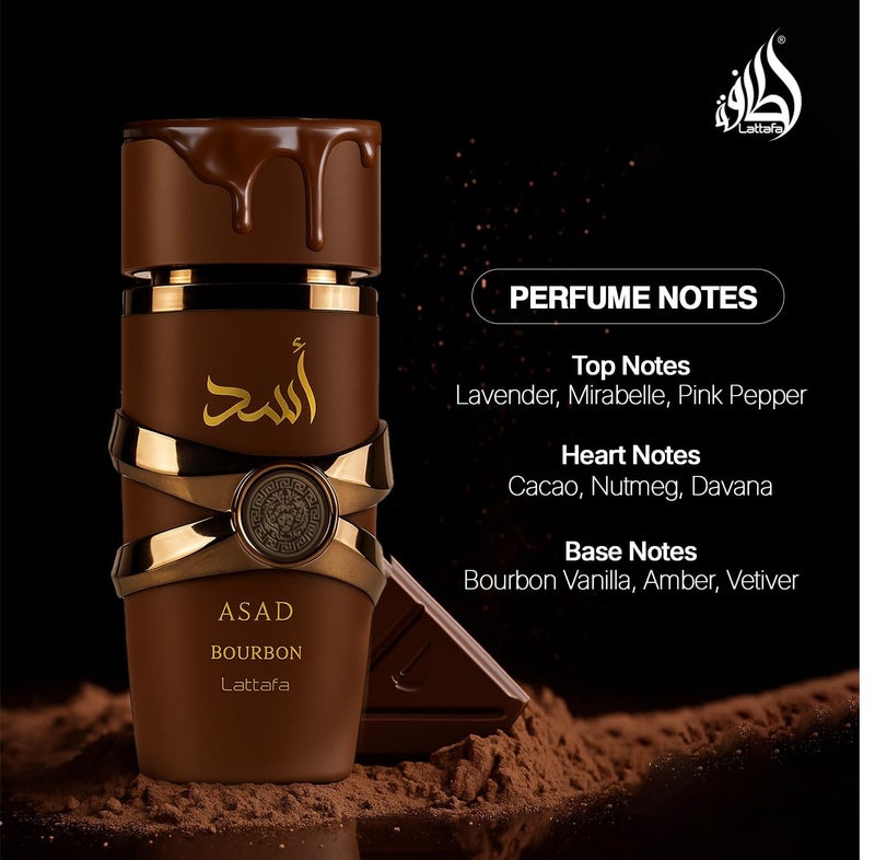 Lattafa Asad Bourbon EDP 100ml - Image 3
