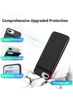 ELTRAZONE Battery Case for iPhone 6s Plus/6 Plus/7 Plus/8 Plus,4000mAh Portable Charging Case External Battery Pack for iPhone 6s Plus/6 Plus/7 Plus/8 Plus Rechargeable Charger Case Backup Power Bank.  - Image 4