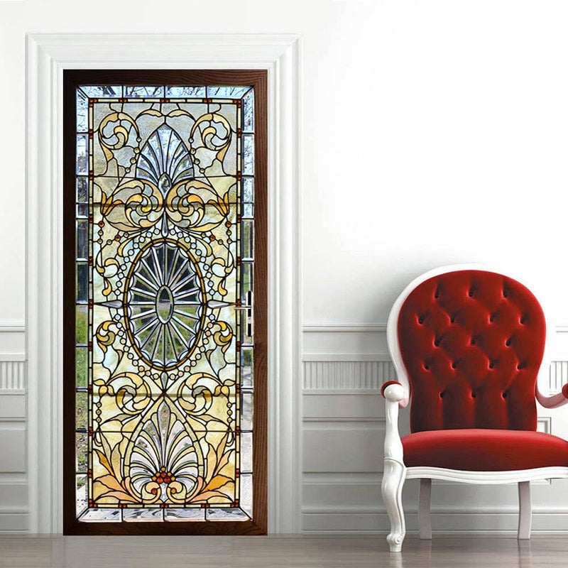COLORSPRING 3D Door Sticker Wallpaper, Door Murals Decals Peel and Stick, Removable Self-Adhesive Wall Mural Door Covers Decorative (MT-062) - Image 3
