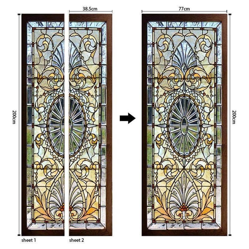 COLORSPRING 3D Door Sticker Wallpaper, Door Murals Decals Peel and Stick, Removable Self-Adhesive Wall Mural Door Covers Decorative (MT-062) - Image 5