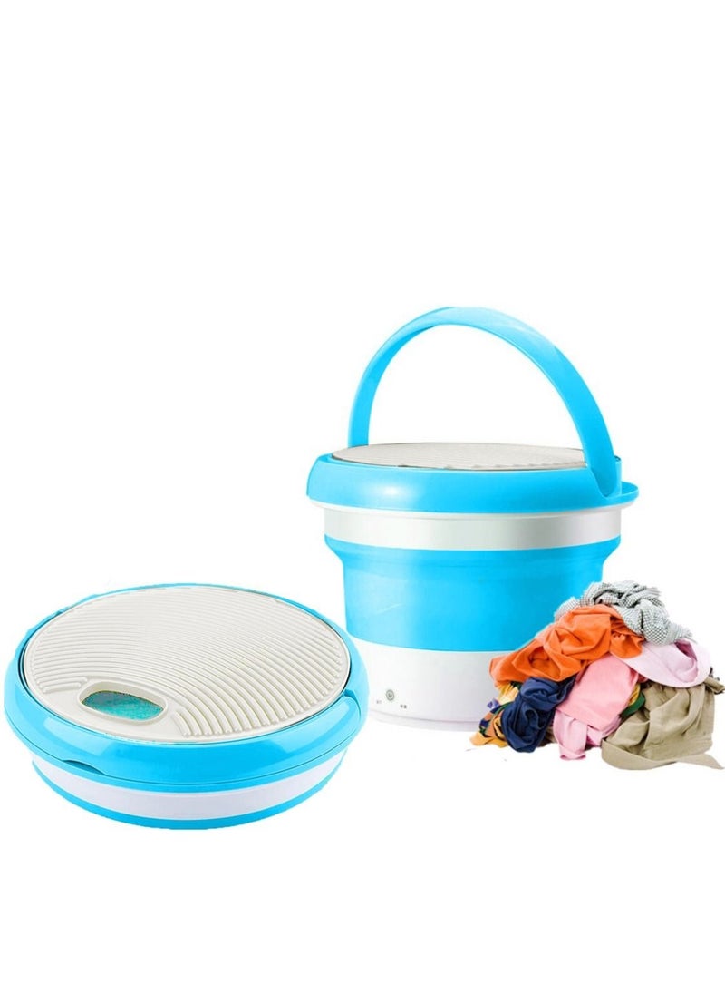 Toshionics - 7L large Capacity Portable Foldable Mini Washing Machine Small Bucket Laundry Washer - Image 1