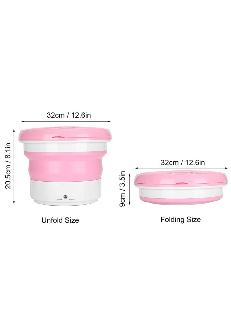 Toshionics - 7L large Capacity Portable Foldable Mini Washing Machine Small Bucket Laundry Washer - Image 1