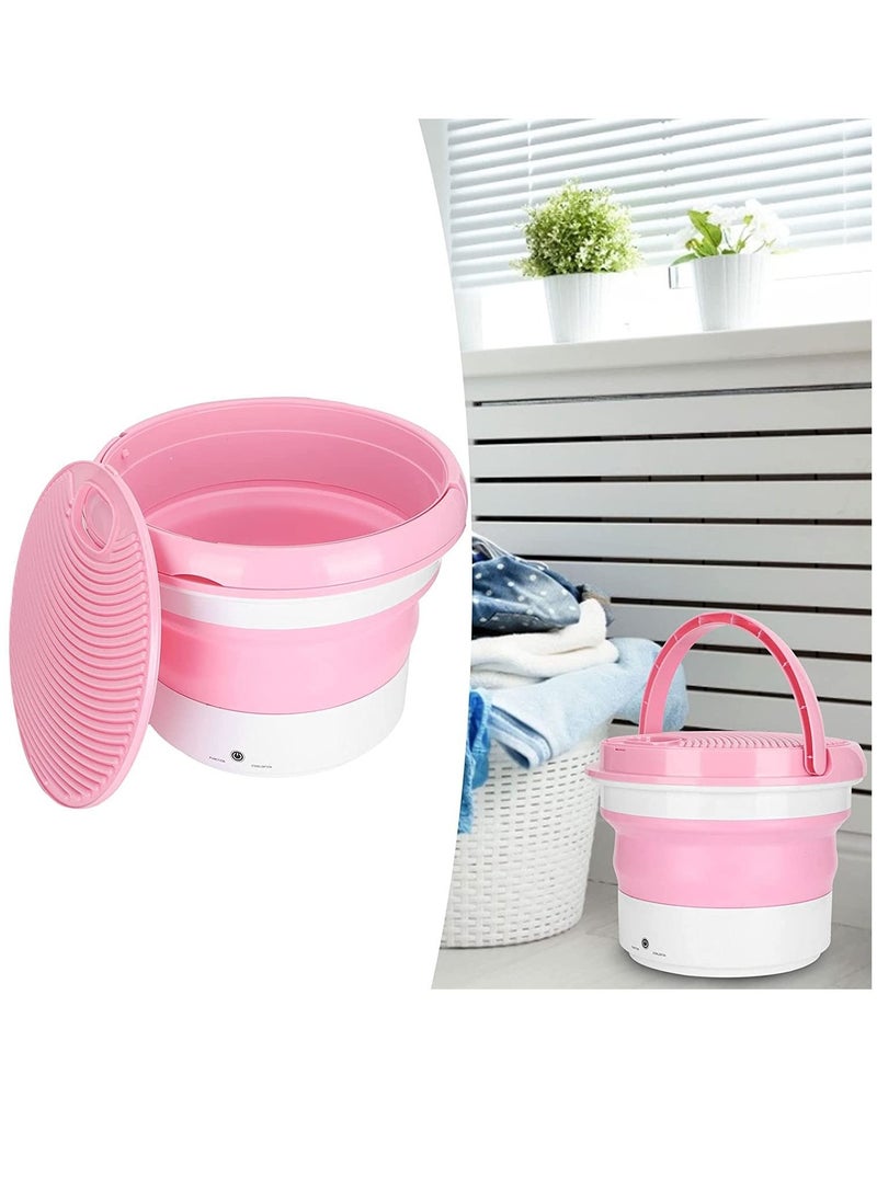Toshionics - 7L large Capacity Portable Foldable Mini Washing Machine Small Bucket Laundry Washer - Image 1