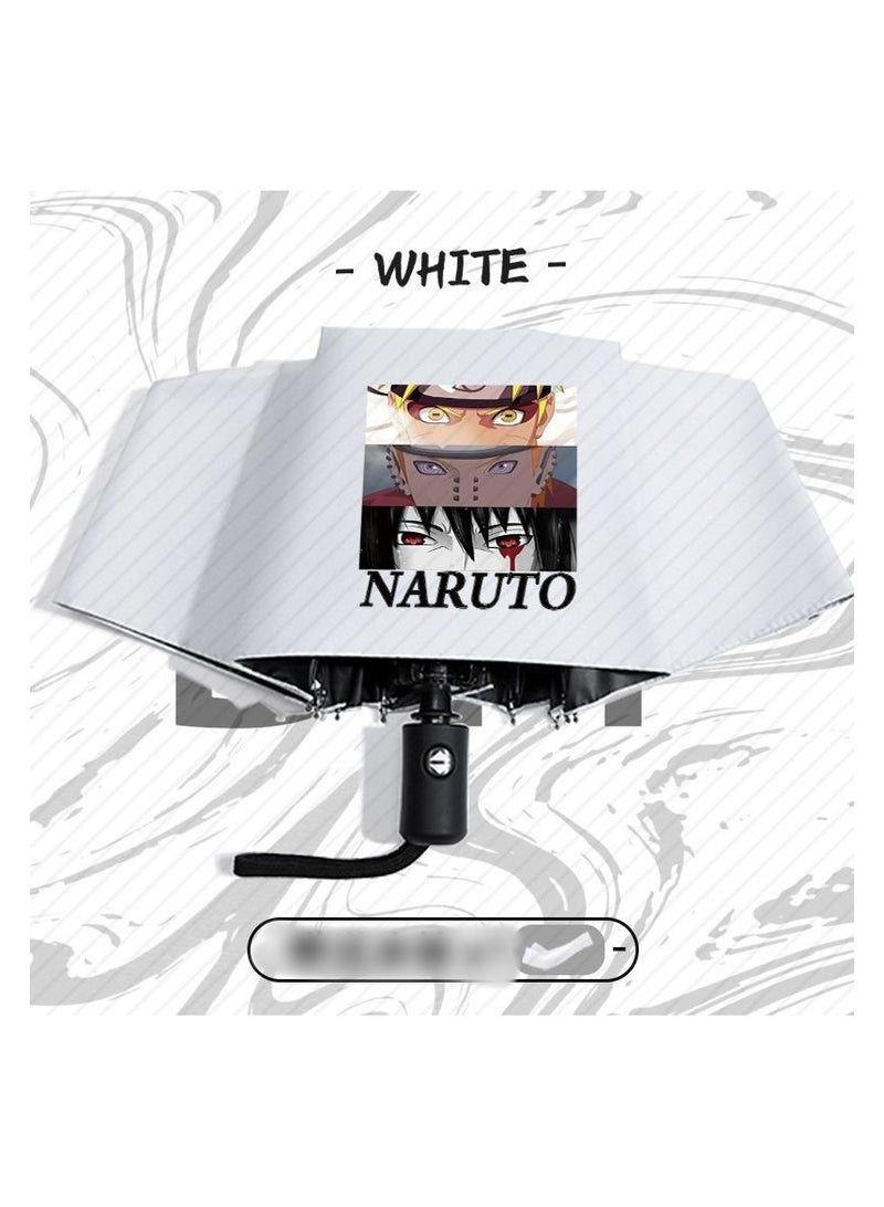 KUYING New Naruto Automatic Folding Sunscreen Umbrella 