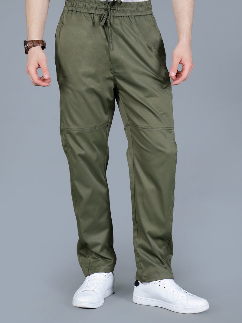 فورت كولينز بنطلون رجالي سادة من فورت كولينز بجيب بسحاب - Image 1