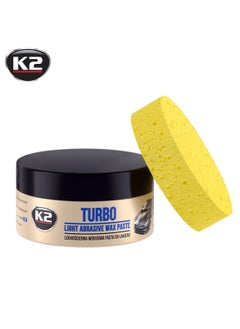 K2 K2 Turbo Light Abrasive Wax Paste scratches Remover Paste is a powerful solution for maintaining your vehicle’s appearance  - Image 1