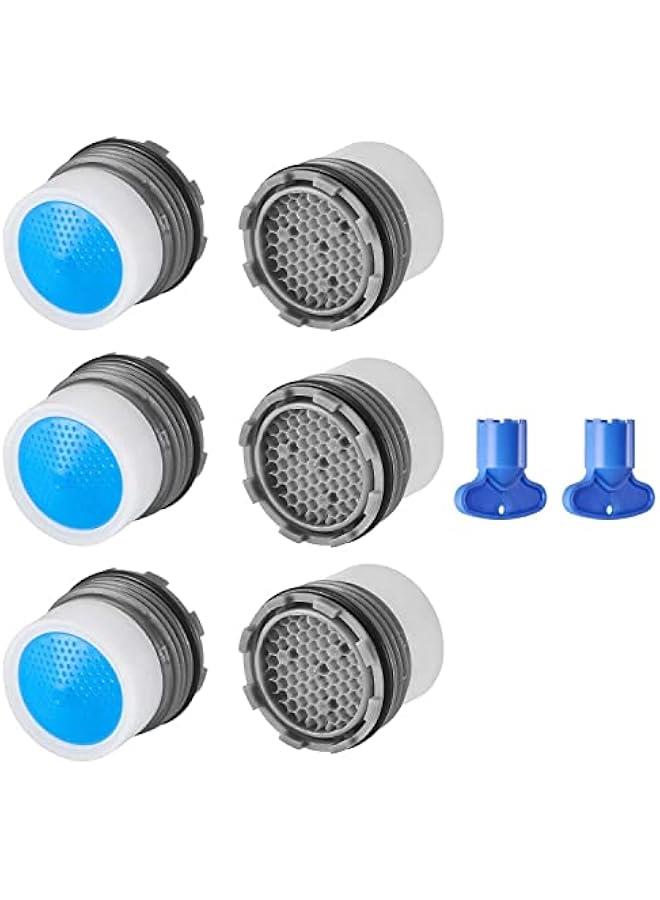 MOXO Kitchen Bathroom Faucet Flow Restrictor Replacement Parts 12 GPM Aerator Insert 6 - Image 1