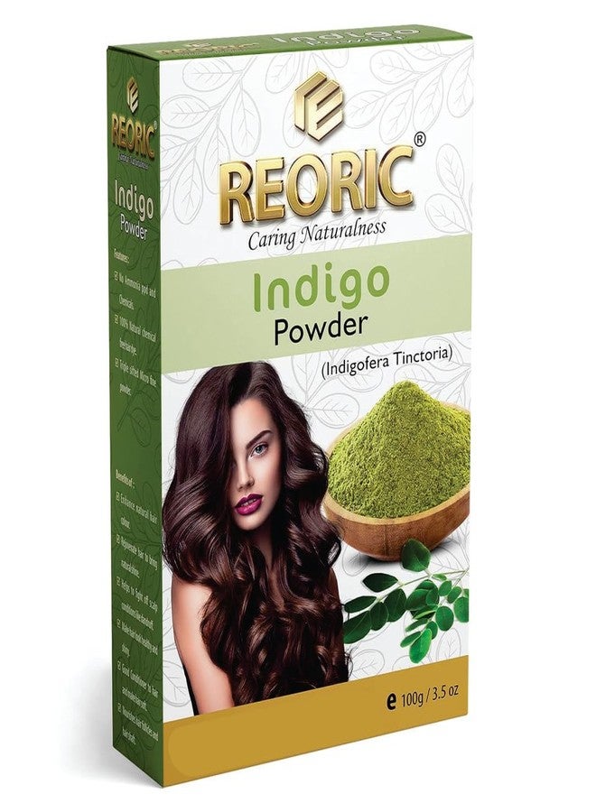 Reoric amla powder indigo powder & henna powder |amla powder|indigo powder|natural dye for hair |hair colour without ammonia n camicals allergy free |natural hair pack powder(300g, Pack of 3) - Image 4