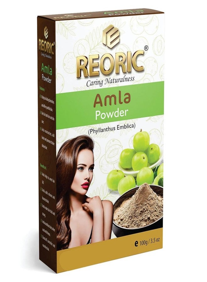 Reoric amla powder indigo powder & henna powder |amla powder|indigo powder|natural dye for hair |hair colour without ammonia n camicals allergy free |natural hair pack powder(300g, Pack of 3) - Image 2