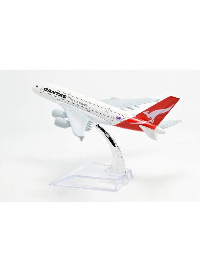 AmigozZ Kid Diecast Aeroplane Scale Model Only For Display, Size -16 Cm (Qantas), Multicolor - Image 4