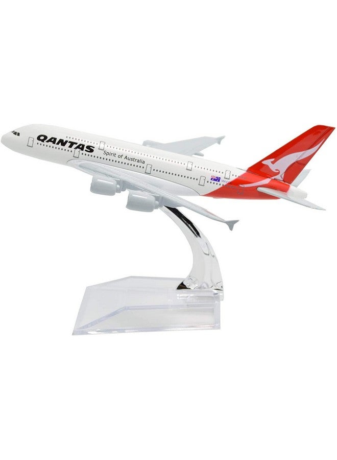 AmigozZ Kid Diecast Aeroplane Scale Model Only For Display, Size -16 Cm (Qantas), Multicolor - Image 1