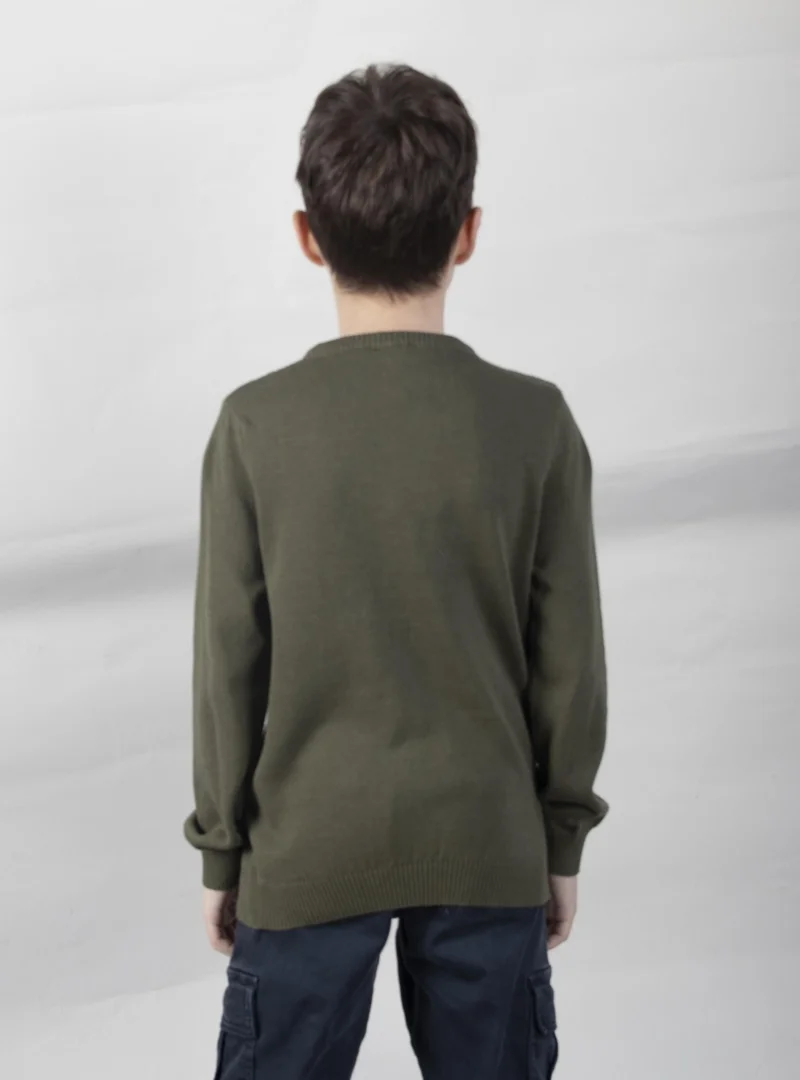 الكسندر جاردي Pocket Detailed Child Knitwear SWEATER(C22-18937)