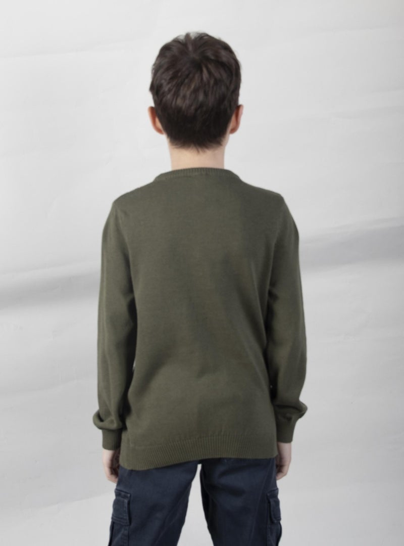 Pocket Detailed Child Knitwear SWEATER(C22-18937)
