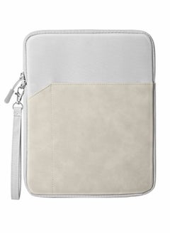 9-11 Inch Tablet Sleeve Bag Carrying Case for iPad Pro 11 2021-2018, Air 5/4 10.9, 10.2, Galaxy Tab A8 10.5/Tab S8 11", Surface Go 2/1, Protective with Pocket, Light Gray