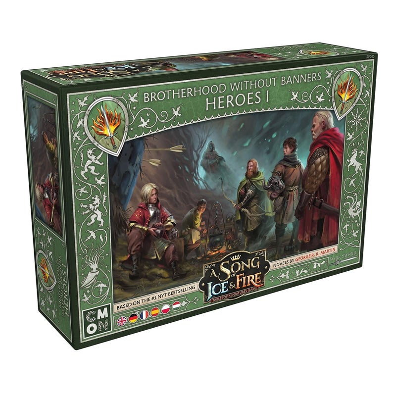 CMON A Song of Ice and Fire Tabletop Miniatures Game Brotherhood Without Banners Heroes I Set  New Commanders  Units Strategy Game for Adults Ages 14 2 Players 4560 Minute Playtime Made by CMON - Image 3
