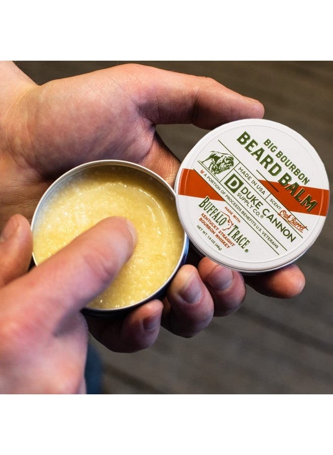 دوك كانون سبلاي كو. مجموعة هدايا مجموعة العناية باللحية من بيج بوربون (مجموعة من 3 قطع) بلسم اللحية الفاخر للرجال وزيت اللحية (رائحة برميل البلوط) - Image 5