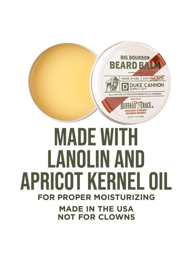 دوك كانون سبلاي كو. مجموعة هدايا مجموعة العناية باللحية من بيج بوربون (مجموعة من 3 قطع) بلسم اللحية الفاخر للرجال وزيت اللحية (رائحة برميل البلوط) - Image 2