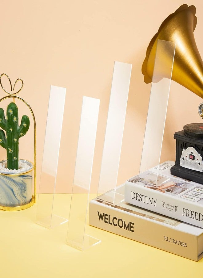 OGFC 999115 Pack of 2 Clear Acrylic Hair Clip Display Stand Barrette Display Stand Holder L-Shaped Hairpin Display Holder Hair Clip Organizer Stand Holder Hair Clip Stand Holder - Image 4