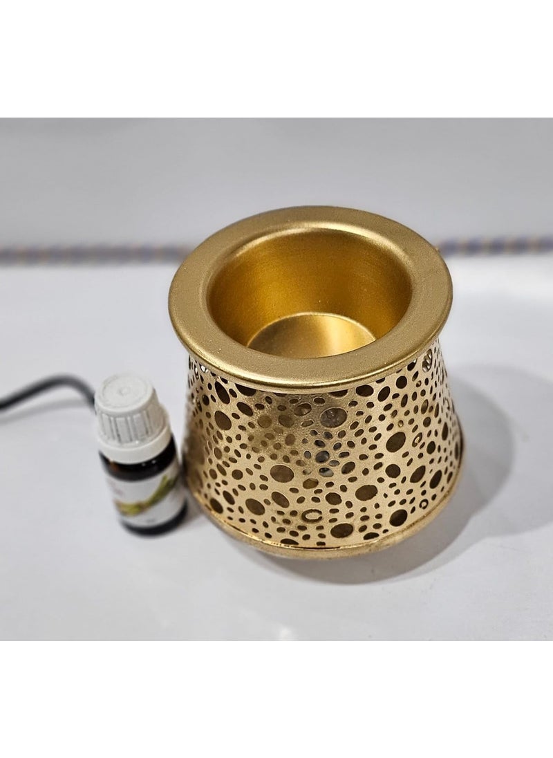 R.R.V. INTERNATIONAL RRV INTERNATIONAL Decorative Electric Moroccan StyleAroma Oil Burner Diffuser for Home Fragrance with 10ml Aroma Oil_ R 1978  - Image 3