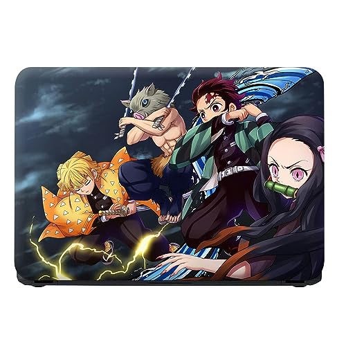 Finearts Full Body Laptop Skin Upto 15.6 inch Sticker Compatible for Dell/HP/Lenovo/Acer/Sony All Laptop Size Upto 14 to 15.6 Inch - Anime Demon Slayer DS1 - Image 4