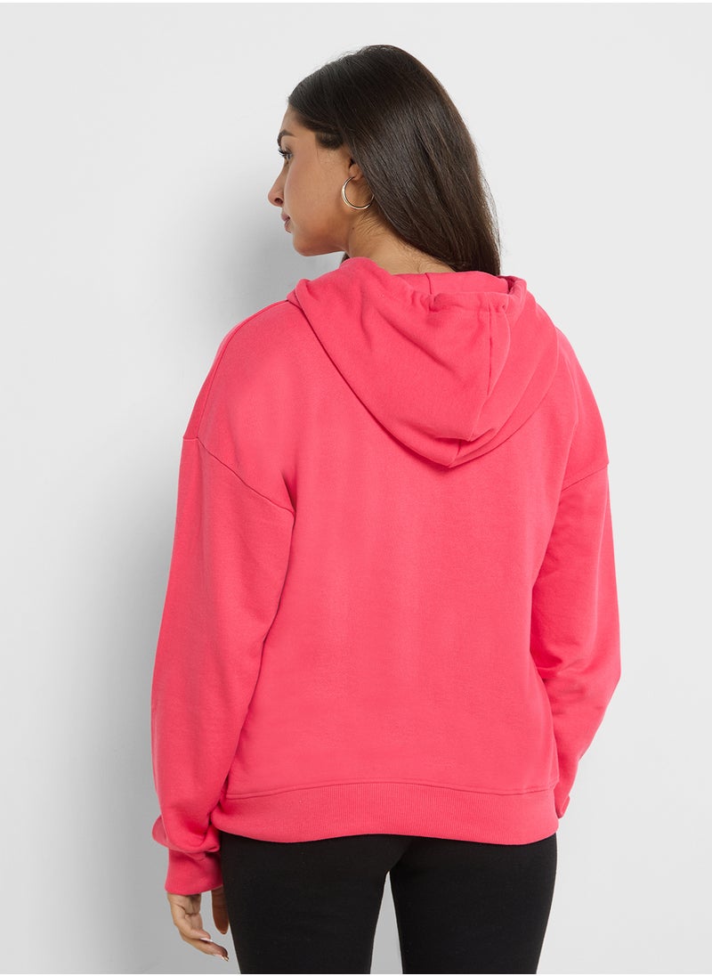 Ginger - Graphic Embossed Hoodie - Image 1