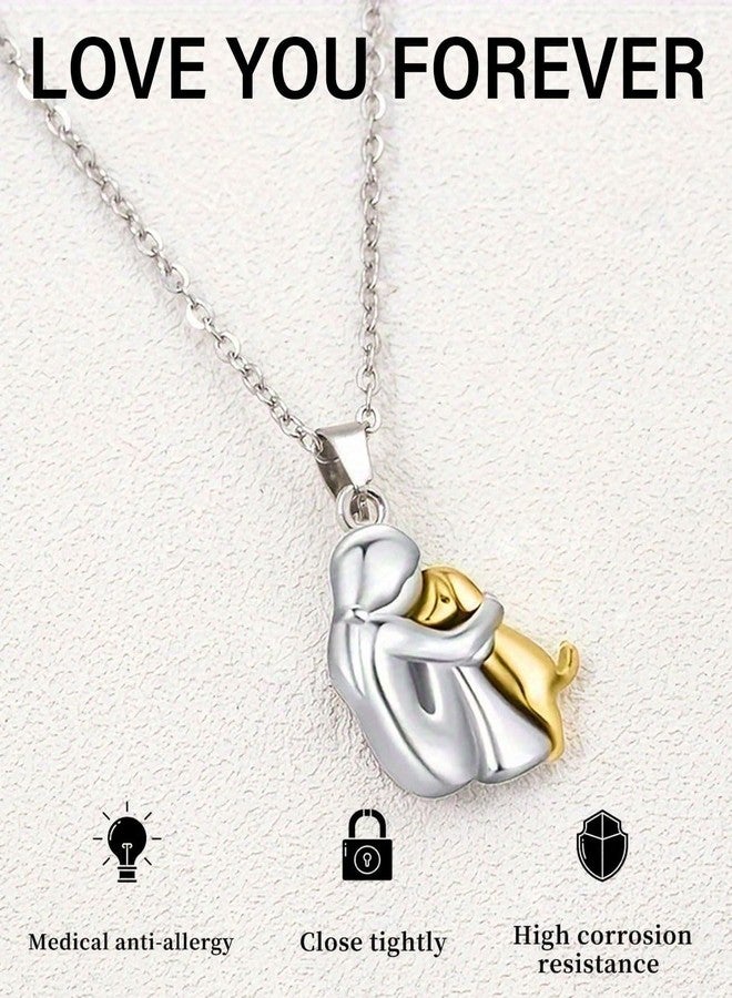 BharatBazaar Dog Lover Gifts, Pendant Pet Necklace, Jewellery Memorial Memory Friendship Gift For Women For Mum Sister Grandma Niece Birthday Gift - Image 3