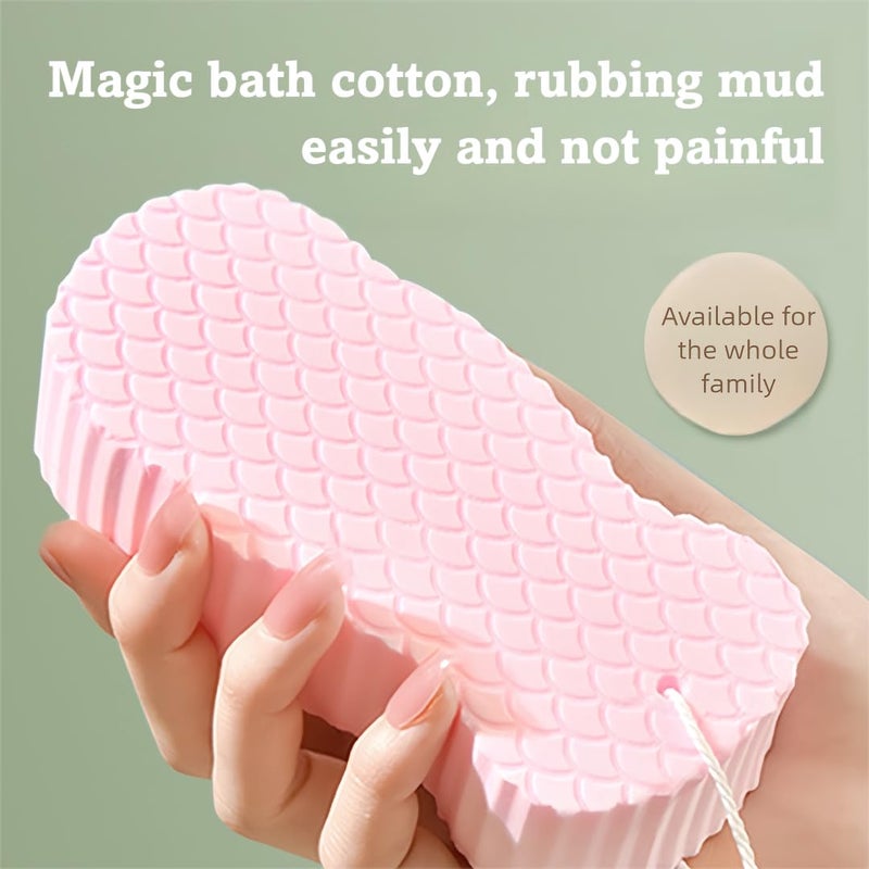 Magic Exfoliating Bath Sponge Super Soft Reusable 2 Pcs For Face And Body - Image 5